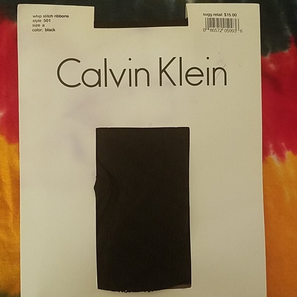Calvin Klein Black tights/stockings - Picture 1 of 3